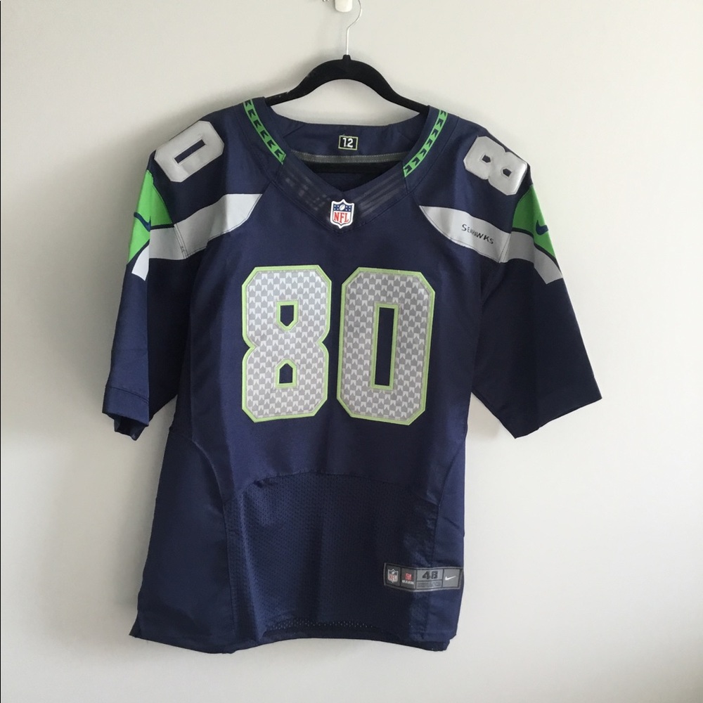 Men’s Nike NFL Steve Largent Seattle Seahawks jersey.